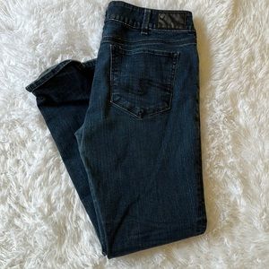 Silver Suki mid pencil skinny